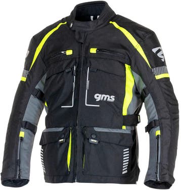 gms Everest 3in1 Zwarte Gele Textiele Motorjas, Motoren, Kleding | Motorkleding, Nieuw met kaartje, Jas | textiel, Gms, Heren