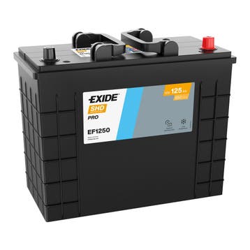 Exide Power PRO accu | EF1250 | 12V 125Ah, Ophalen of Verzenden, Nieuw