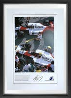 Mclaren - Alain Prost, Ayrton Senna - 1988 - Print, Nieuw