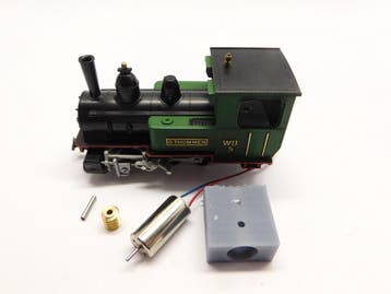 micromotor HSL001G ombouwset voor Liliput H0e –, Overige merken, Gelijkstroom, Verzenden, Overige typen