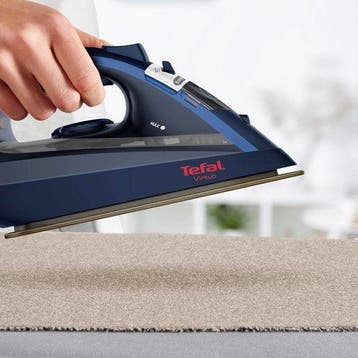 Tefal Virtuo FV 1713 - Stoomstrijkijzer - Blauw •, Verzenden, Zo goed als nieuw