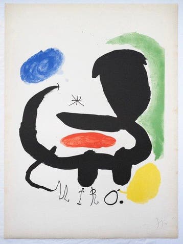 Joan Miro (1893-1983) - Sala Pelaires