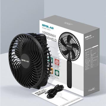 Mini Ventilator 10000mAh USB met Sterke Wind Opvouwbaar, Witgoed en Apparatuur, Ventilatoren, Verzenden, Nieuw