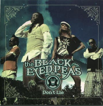 cd single card - The Black Eyed Peas - Dont Lie, Verzenden, Zo goed als nieuw, Hiphop en Rap