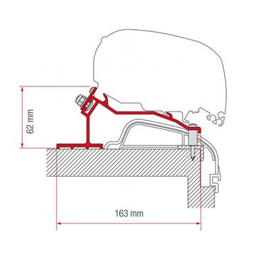 Fiamma Hobby Premium/Ontour Kit >2012 F65/F80, Caravans en Kamperen, Nieuw