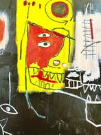 Jean-Michel Basquiat - Untitled (19) (1984), Antiek en Kunst