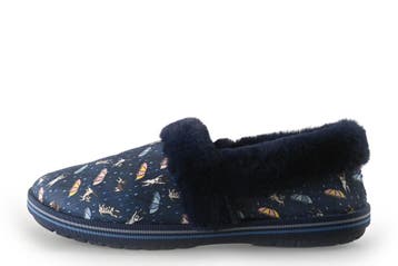 Skechers Pantoffels in maat 40 Blauw, Skechers, Zo goed als nieuw, Pantoffels of Sloffen, Verzenden