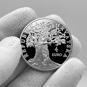 Kroatië. 4 Euro 2024 – Birth of Ivana Brlic-Mazuranic – 1 oz