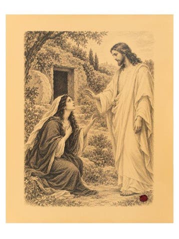 Noli Me Tangere – Christus Opgestaan en Maria Magdalena –