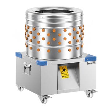GGM Gastro | Pluimveeplukmachine - 233 plukvingers - Trommel, Verzenden, Nieuw in verpakking