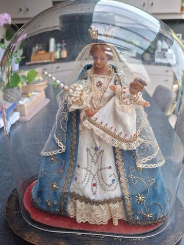 Globe - Madonna met Kind - 30 cm - Geïnspireerd door de, Antiek en Kunst, Antiek | Boeken en Bijbels