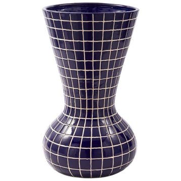 Polspotten Hamam Vaas - L - Ongebruikt, 50 tot 75 cm, Blauw, Aardewerk of Porselein, Ophalen of Verzenden