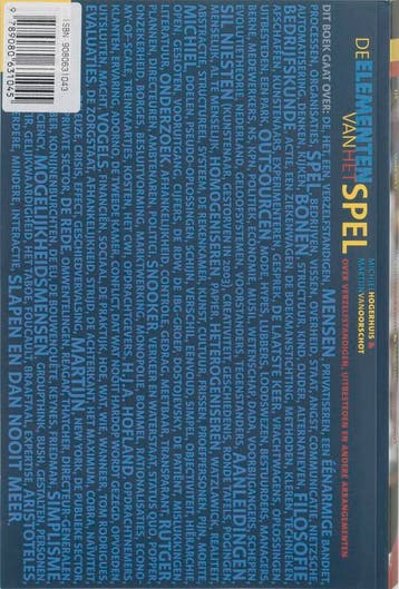 De elementen van het spel 9789080631045 M. van Oorschot, Verzenden, Gelezen, M. van Oorschot