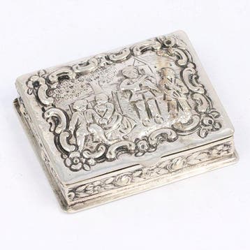 Arthur Otto - Doos - .800 zilver