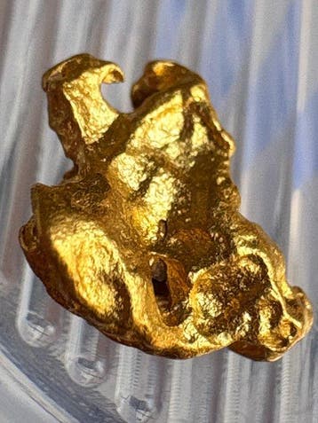 Goud Goud nugget- 0.39 g - (1)