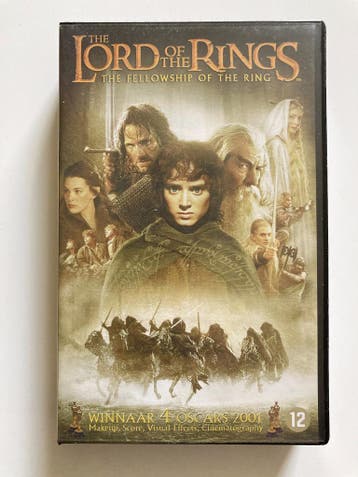 THE LORD OF THE RINGS THE FELLOWSHIP OF THE RING (VHS), Verzenden, Gebruikt