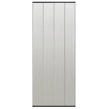 vidaXL Vliegengordijn 100x220 cm polyester mesh zwart, Verzenden, Nieuw, Zwart