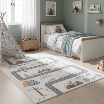 Speelkleed | Coco | Speelstraat | Crème | 120x170 cm, Verzenden, Nieuw
