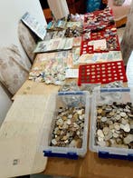 Wereld. Collection of coins and more incl.