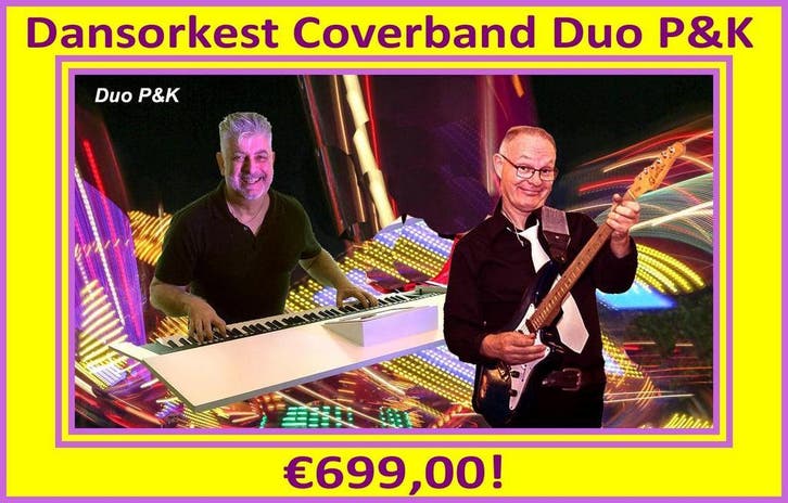 Dans en feest orkest coverband duo - Huwelijk of verjaardag, Diensten en Vakmensen, Muzikanten, Artiesten en Dj's, Band, Dj, Orkest