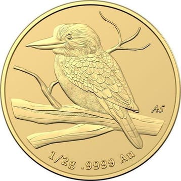 Australië. 5 Dollars 2022 0.5 g $5 Australia Mini Money