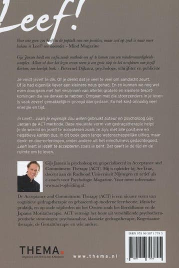 Leef! 9789058717795 Gijs Jansen, Verzenden, Gelezen, Gijs Jansen