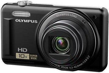 Olympus VR-310 Digitale Compact Camera - Zwart (In doos), Verzenden, Zo goed als nieuw