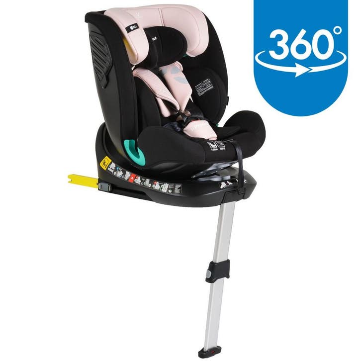 Cangaroo i-Protect Pearl Pink 40-150 cm 360° i-Size, Kinderen en Baby's, Autostoeltjes, Nieuw, Isofix, 15 t/m 36 kg, Verzenden