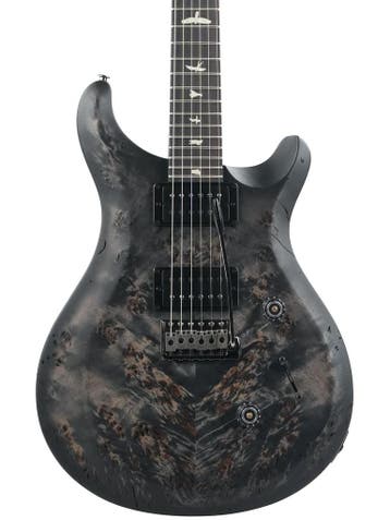 PRS S2 Custom 24 Charcoal Burst Poplar Burl (Instrument), Ophalen of Verzenden, Nieuw, Solid body
