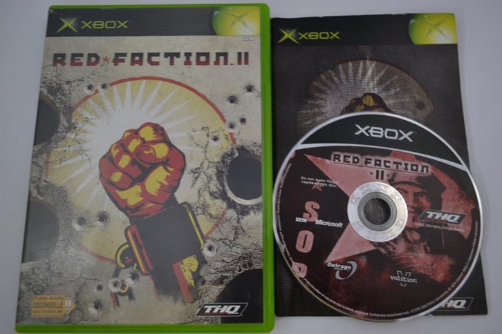 Red Faction II (XBOX), Spelcomputers en Games, Games | Xbox Original, 1 speler, Zo goed als nieuw, Verzenden