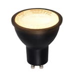 Dimbare Olucia GU10 LED lamp Antonie, zwart, 5W, 2700K, Led-lamp, Minder dan 30 watt, Nieuw, Ophalen of Verzenden