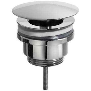 Wiesbaden Caral Open Afvoerplug - 5/4inch - Chroom, Ophalen of Verzenden, Nieuw