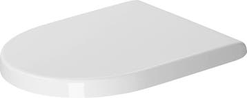 WC-bril Duravit Starck 3 - D-vorm | Tweedekansje | OP=OP, Ophalen of Verzenden, Zo goed als nieuw, Rvs, Toilet