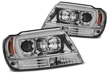 Koplampen | geschikt voor Jeep | Grand Cherokee 01-03 5d suv, Verzenden, Nieuw, Jeep