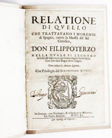 Antonio Quentini - Relationi di quello che trattavano i