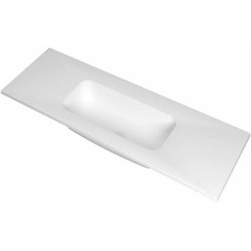 INK Reflekt Wastafel Polystone Midden Zonder Kraangat -, Ophalen of Verzenden, Nieuw