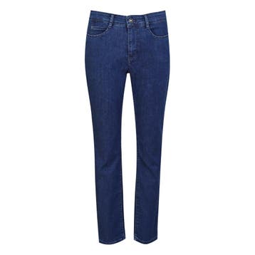 MAC • Dream cropped jeans blauw • 34, MAC, Verzenden, Nieuw, Blauw