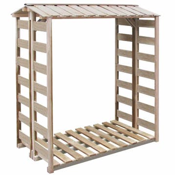 vidaXL Haardhoutopslag 150x90x176 cm geïmpregneerd, Verzenden, Nieuw