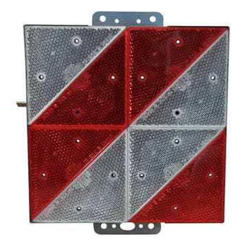 GEKA Markeringsbord langzaam rijdend verkeer 285x285mm LOF, Ophalen of Verzenden, Nieuw