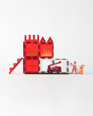 HEMA Magnetisch bouwtegels brandweer, Verzenden, Nieuw