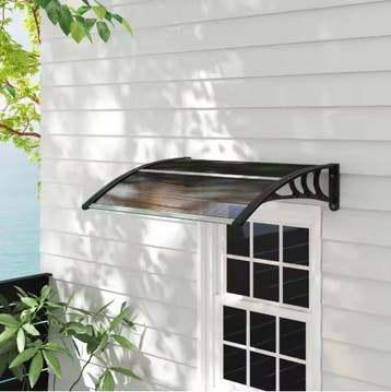 Deurluifel 120x75 cm Polycarbonaat Transparant UV Afdak, Verzenden, Nieuw