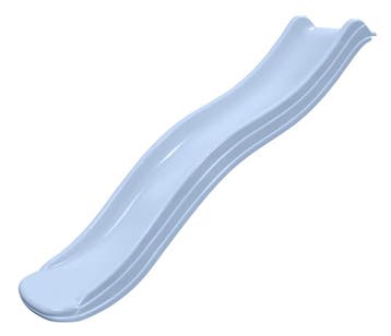 Aanbouw Glijbaan 1,75 meter pastel blauw (Aanbouw Glijbanen), Ophalen of Verzenden, Nieuw