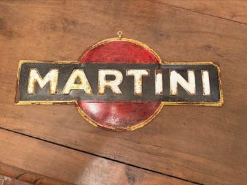 Martini - Plaque - Staal