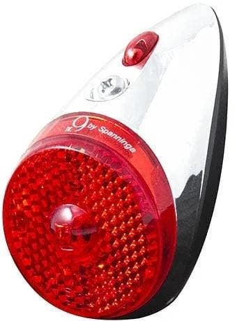 Achterlicht Spanninga Retro nr.9 XDS Dynamo - Chroom/Zwart, Verzenden, Nieuw