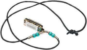 Hohner Mini met halsketting lichtblauw C, Verzenden, Nieuw