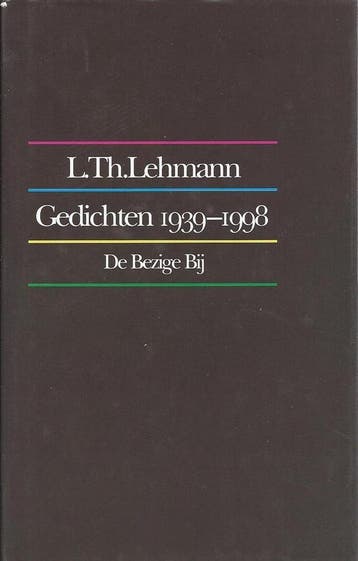 L.th Lehmann - Gedichten 1939-1998, Boeken, Verzenden, Nieuw