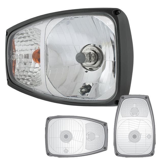 Koplamp Met Richtingaanwijzer Rechts 12V, Auto-onderdelen, Verlichting, Nieuw, Ophalen of Verzenden
