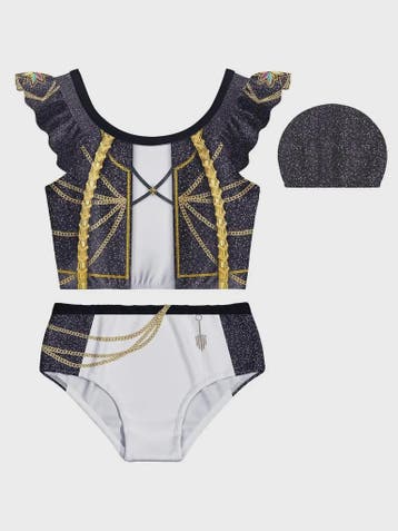Meisjes Zwempak Set 3-Delig met Broekje en Hoedje - Zomer St, Verzenden, Nieuw
