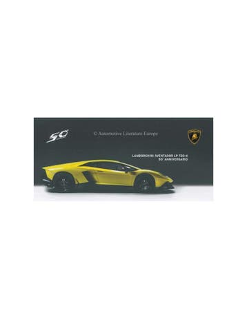 2013 LAMBORGHINI AVENTADOR LP 720-4 50° ANNIVERSARIO, Nieuw, Author