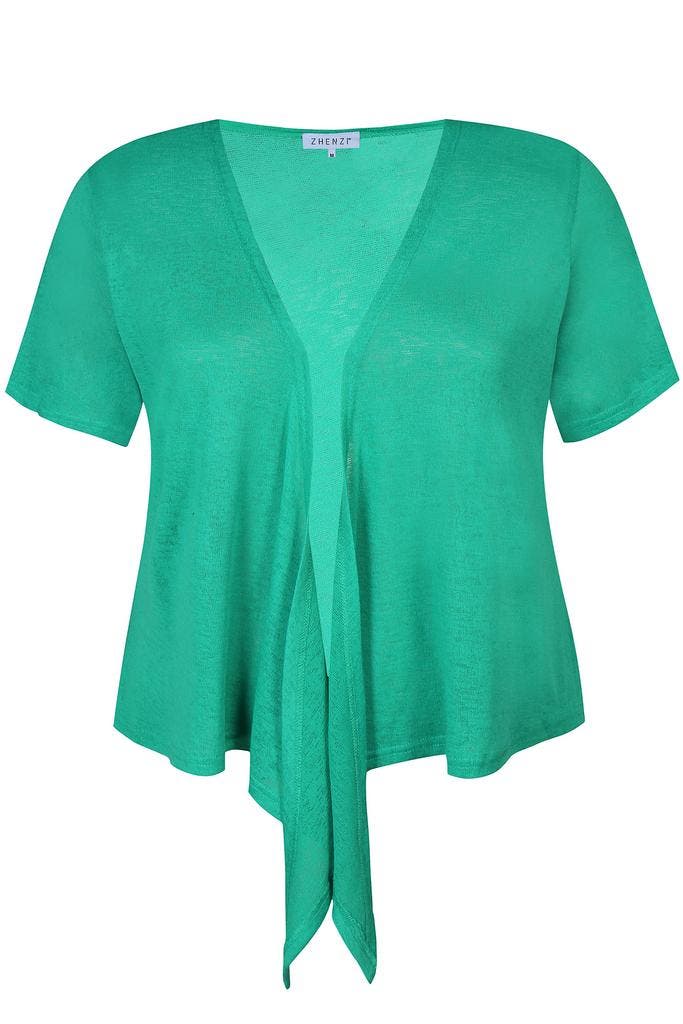 ZHENZI vest Agar wikkel kort Maat:, Kleding | Dames, Truien en Vesten, Overige kleuren, Nieuw, Verzenden